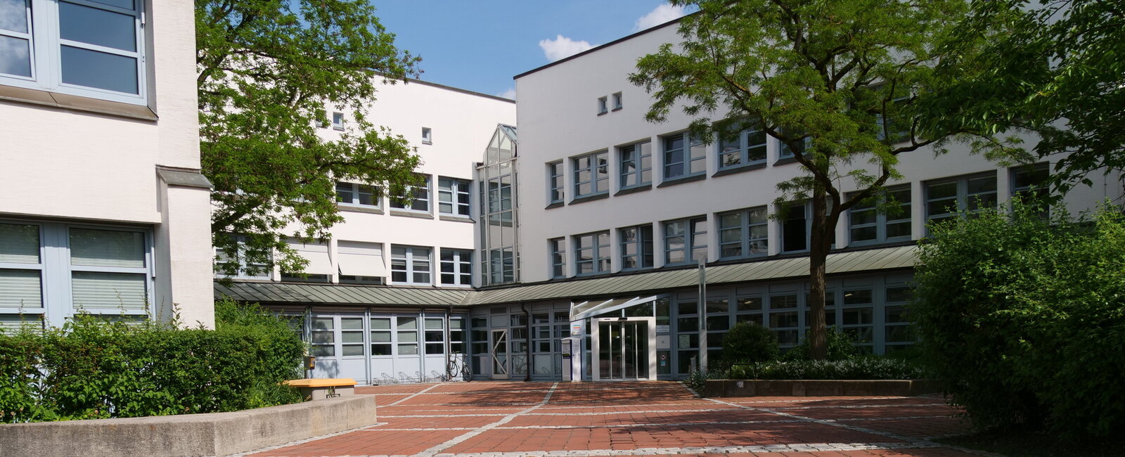 Blick auf das Landratsamt Coburg 